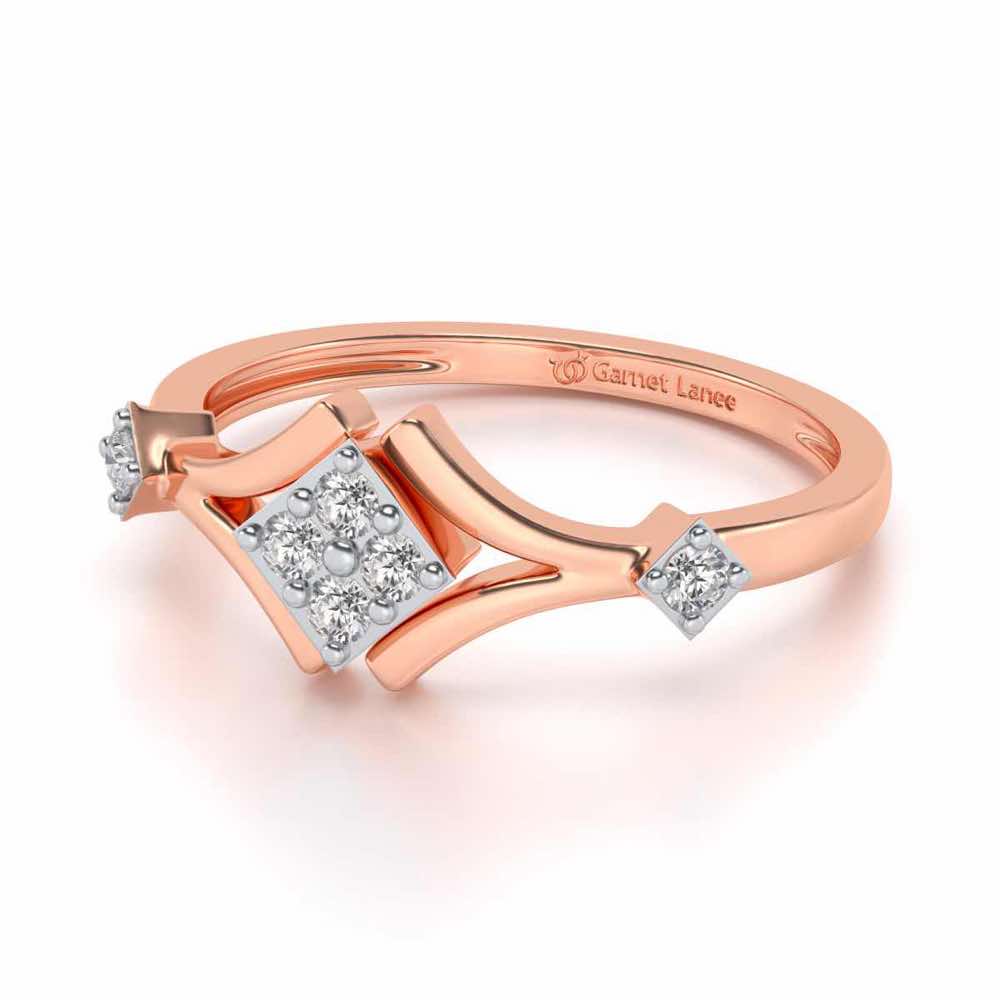 Relic Silver Ring - Rose Gold - Image 2