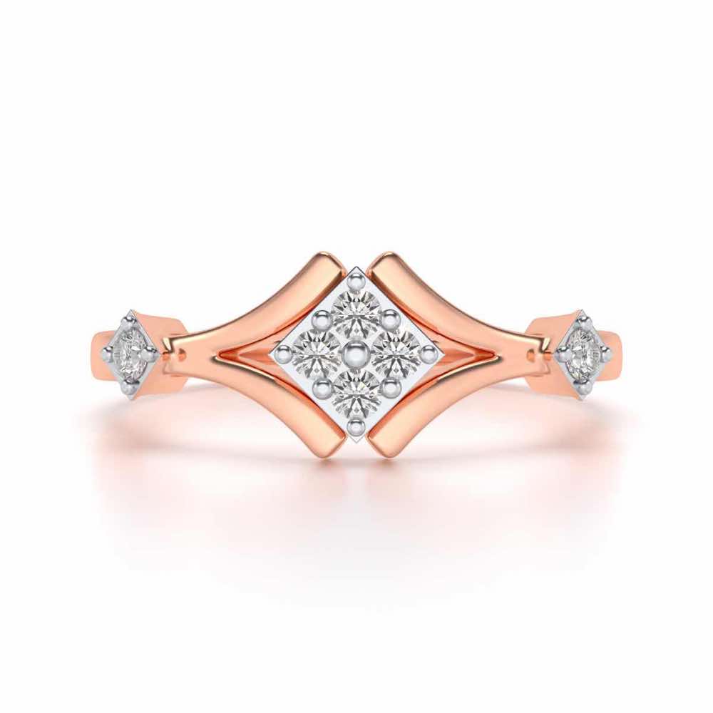 Relic Silver Ring - Rose Gold - Image 4