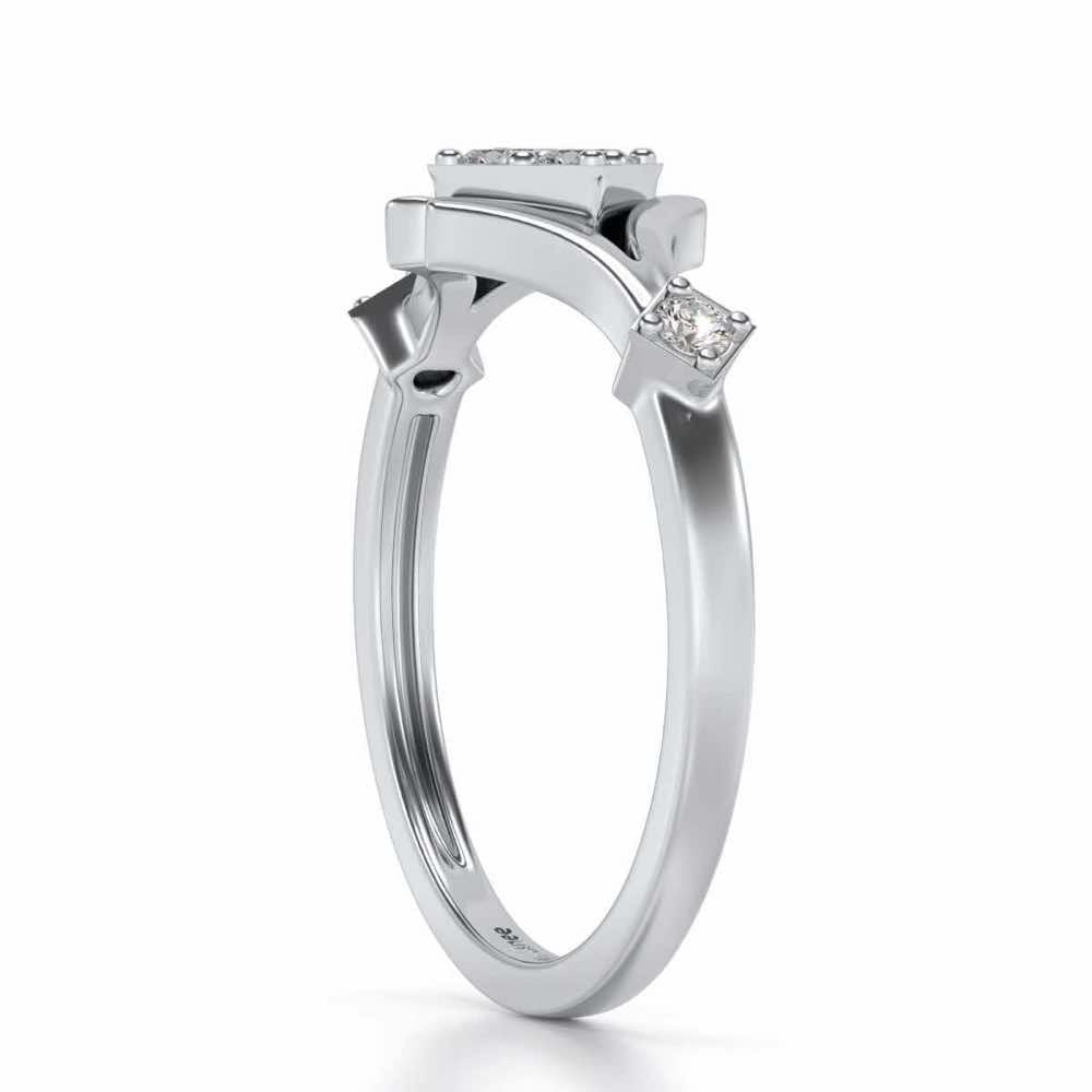 Relic Silver Ring - White Gold - Image 3