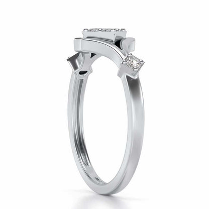 Relic Silver Ring - White Gold - Image 3