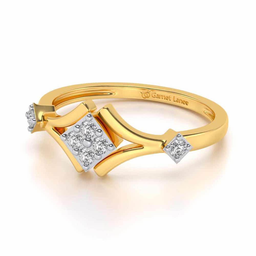 Relic Silver Ring - Yellow Gold - Image 2
