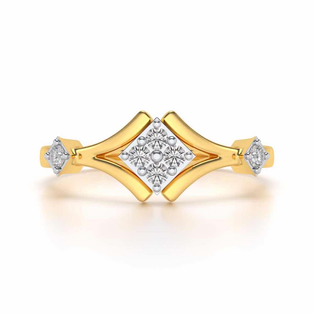 Relic Silver Ring - Yellow Gold - Image 4