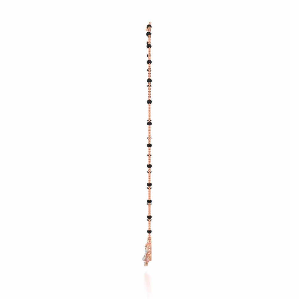 Reprise Silver Mangalsutra - Rose Gold - Image 4