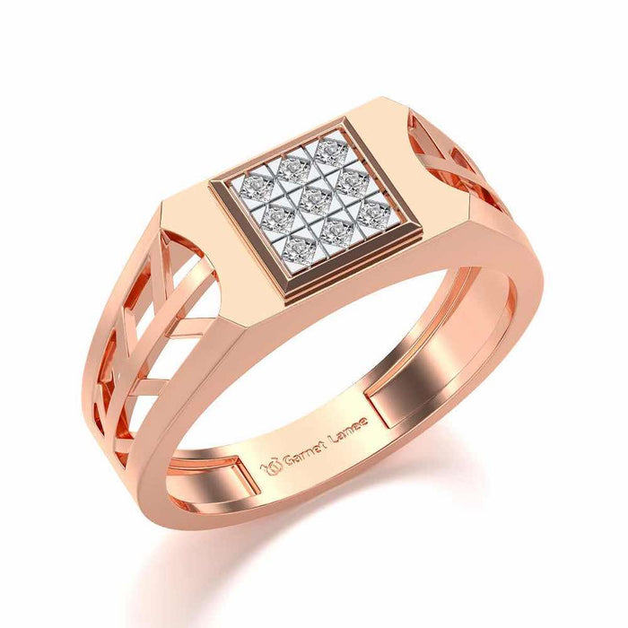 Resplendence Ring For Men - Rose Gold - Image 1