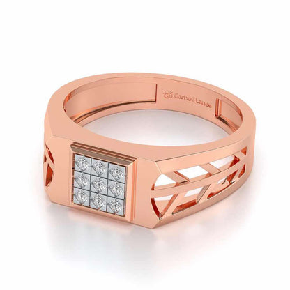 Resplendence Ring For Men - Rose Gold - Image 2