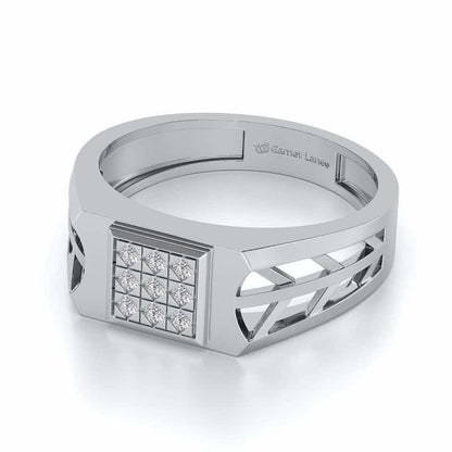 Resplendence Ring For Men - White Gold - Image 2