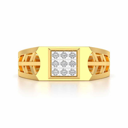 Resplendence Ring For Men - Yellow Gold - Image 4