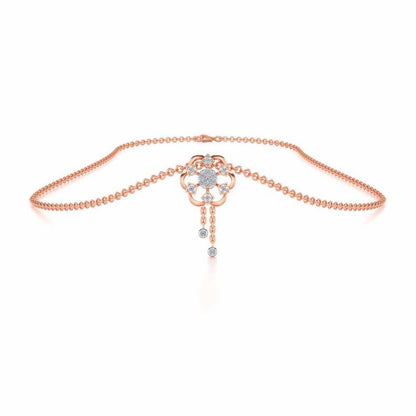 Rife in Shine Silver Pendant - Rose Gold - Image 3
