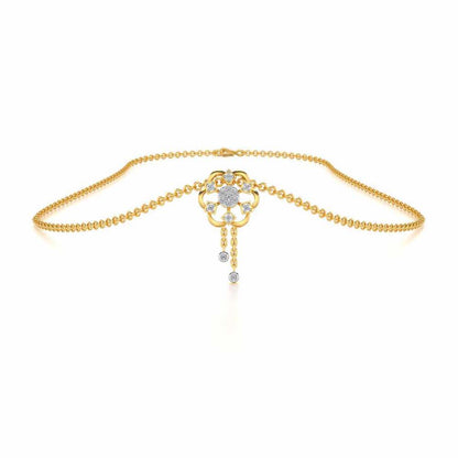 Rife in Shine Silver Pendant - Yellow Gold - Image 3