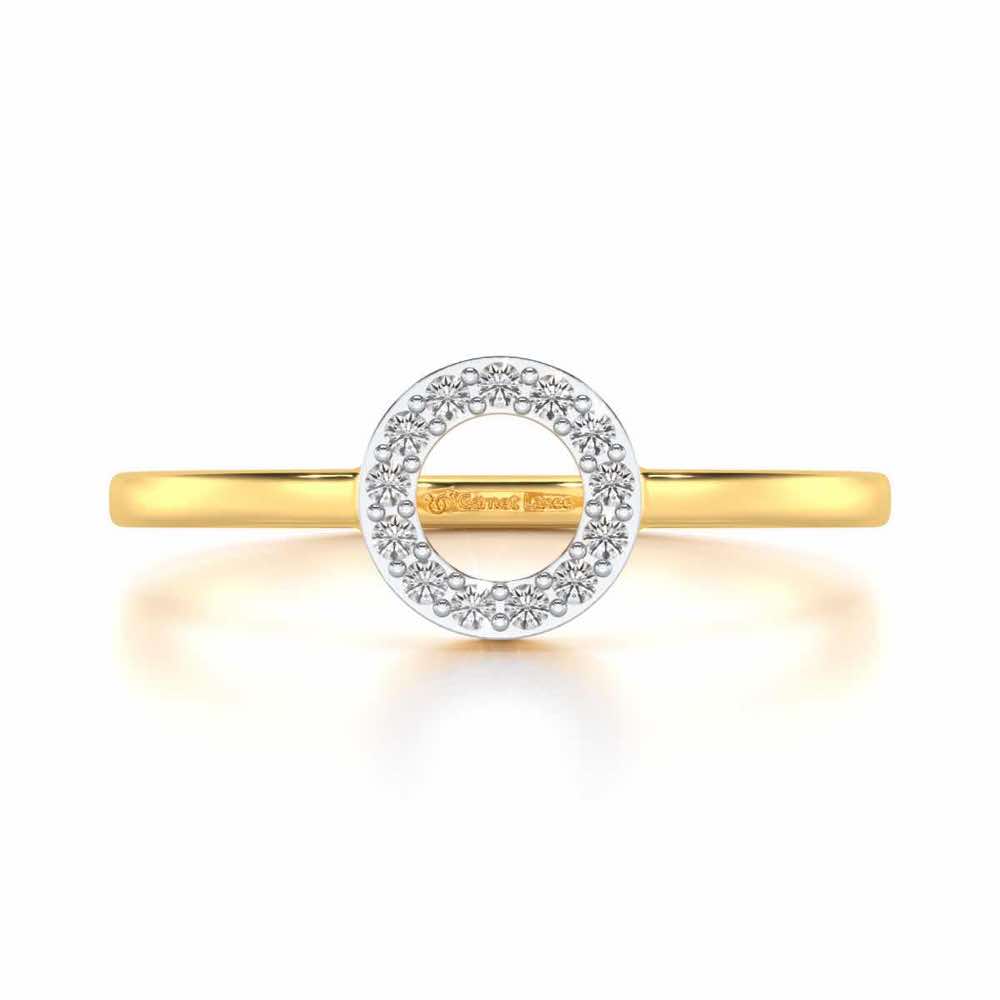 Ringlet Silver Ring - Yellow Gold - Image 5