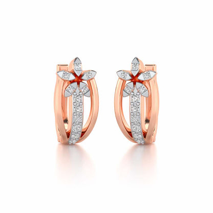 Rise Bloom Silver Bali - Rose Gold - Image 1