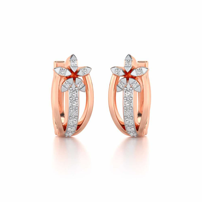 Rise Bloom Silver Bali - Rose Gold - Image 1