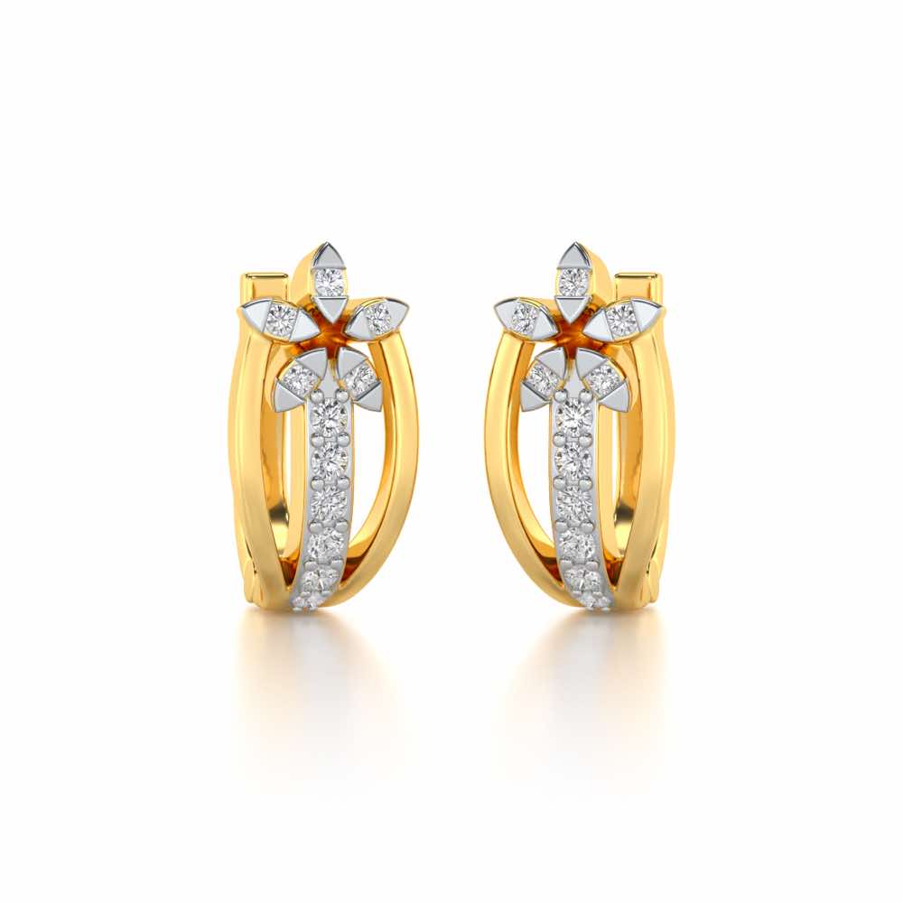 Rise Bloom Silver Bali - Yellow Gold - Image 1