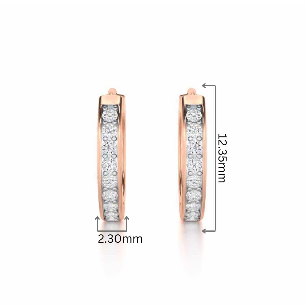 Round Rthymm Silver Bali - Rose Gold - Image 2
