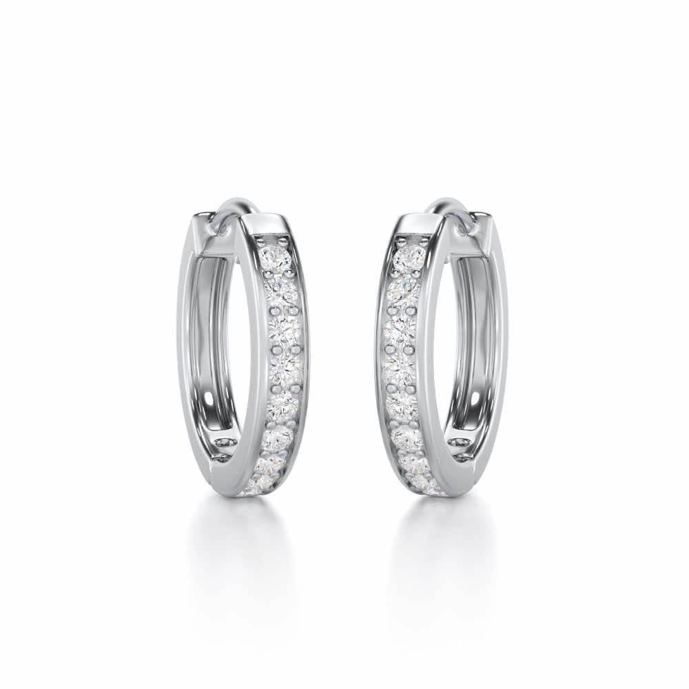 Round Rthymm Silver Bali - White Gold - Image 1