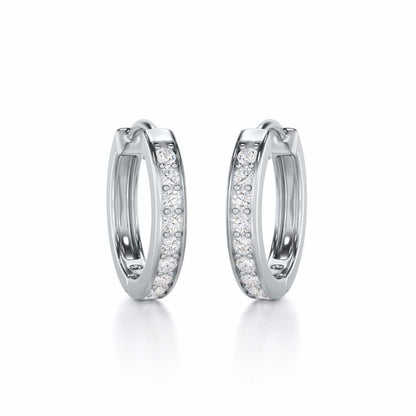Round Rthymm Silver Bali - White Gold - Image 1