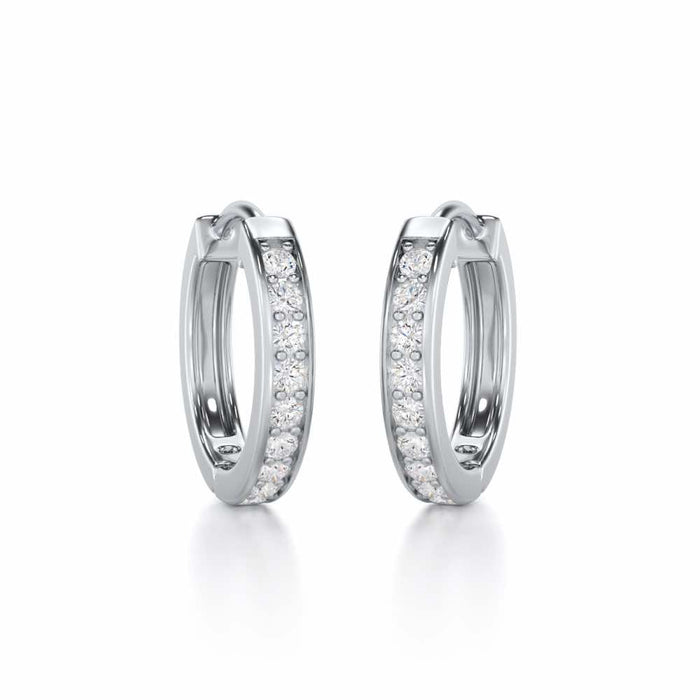 Round Rthymm Silver Bali - White Gold - Image 1