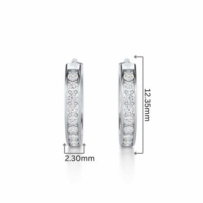 Round Rthymm Silver Bali - White Gold - Image 2