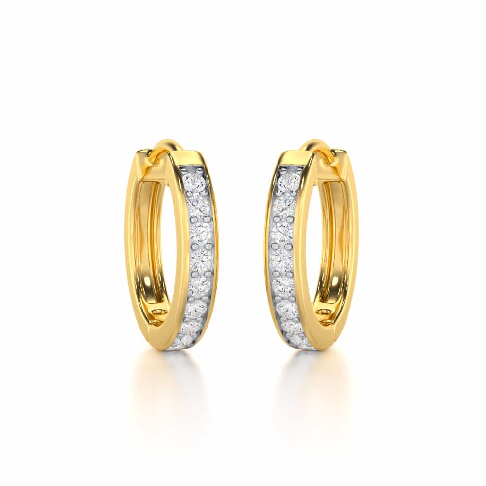Round Rthymm Silver Bali - Yellow Gold - Image 1