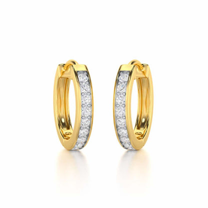 Round Rthymm Silver Bali - Yellow Gold - Image 1
