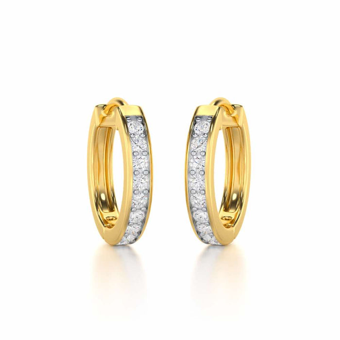 Round Rthymm Silver Bali - Yellow Gold - Image 1
