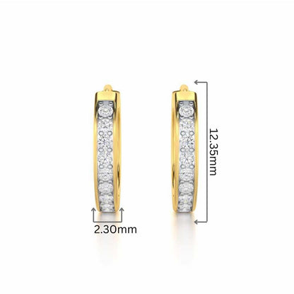 Round Rthymm Silver Bali - Yellow Gold - Image 2