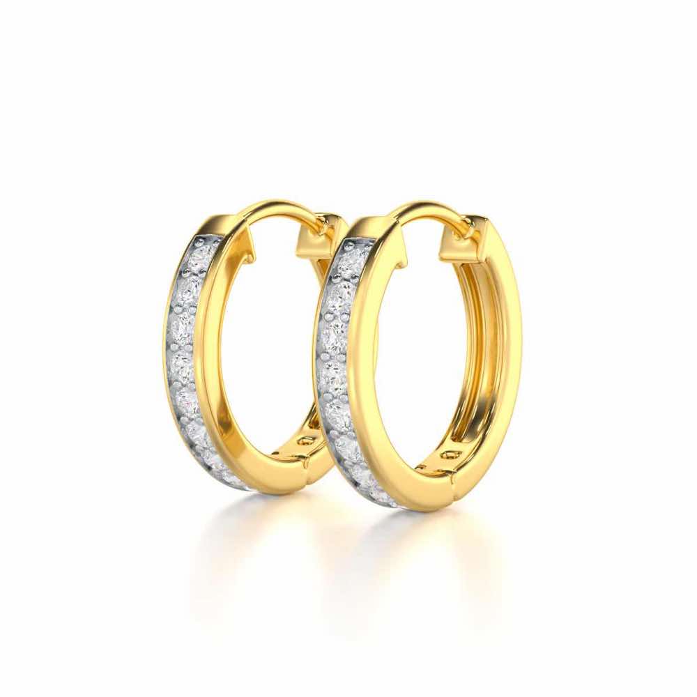Round Rthymm Silver Bali - Yellow Gold - Image 3