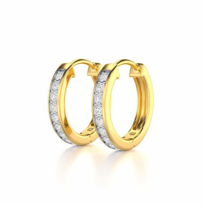 Round Rthymm Silver Bali - Yellow Gold - Image 3