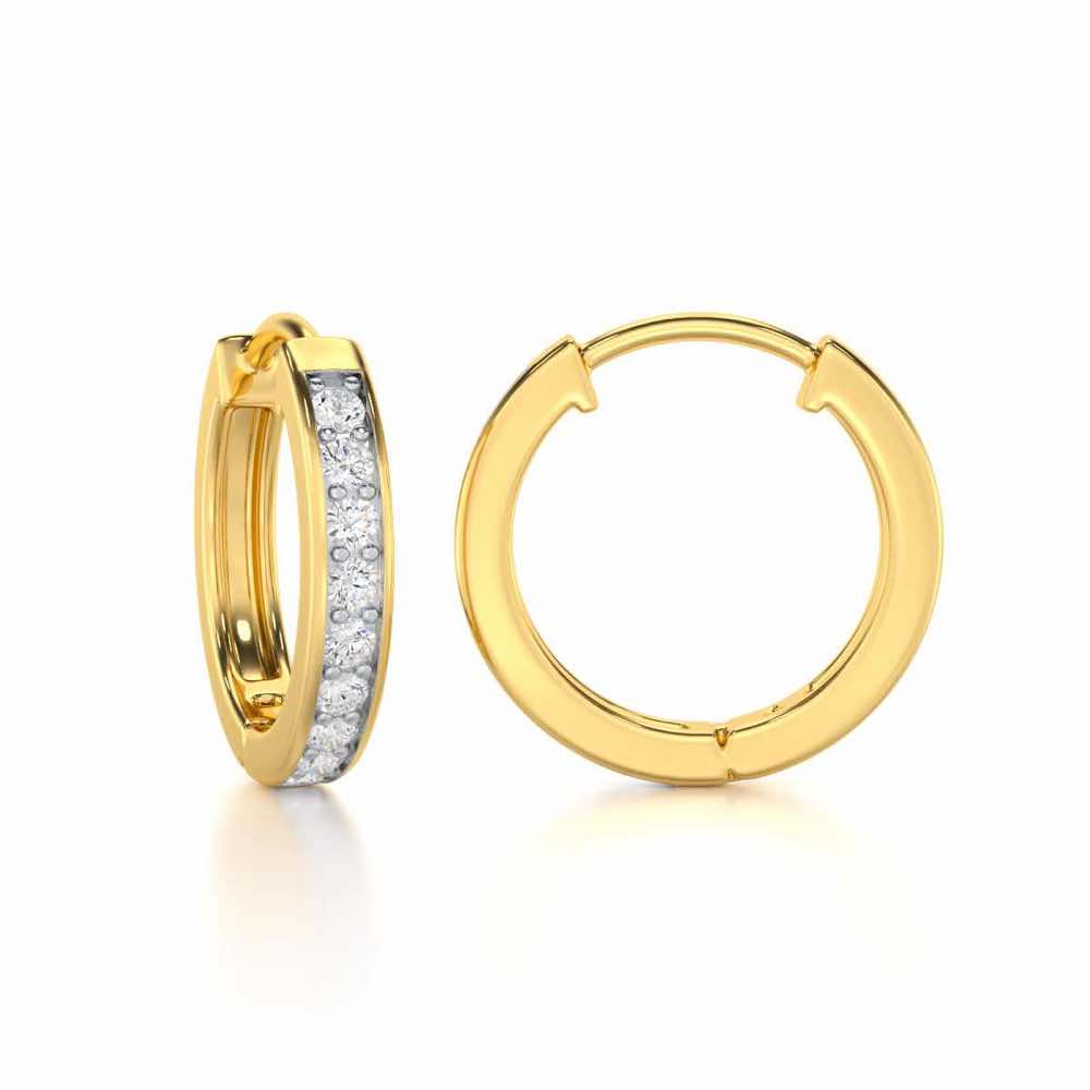 Round Rthymm Silver Bali - Yellow Gold - Image 4