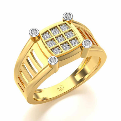 Royal Ring For Men - Yellow Gold - Image 1