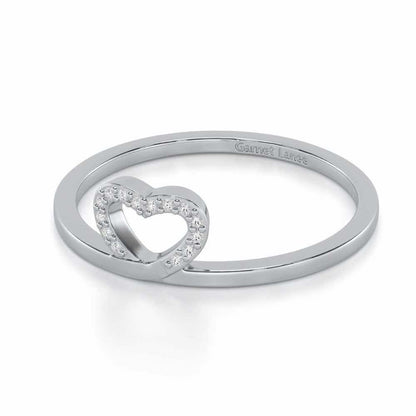 Royal Romance Silver Ring - White Gold - Image 2