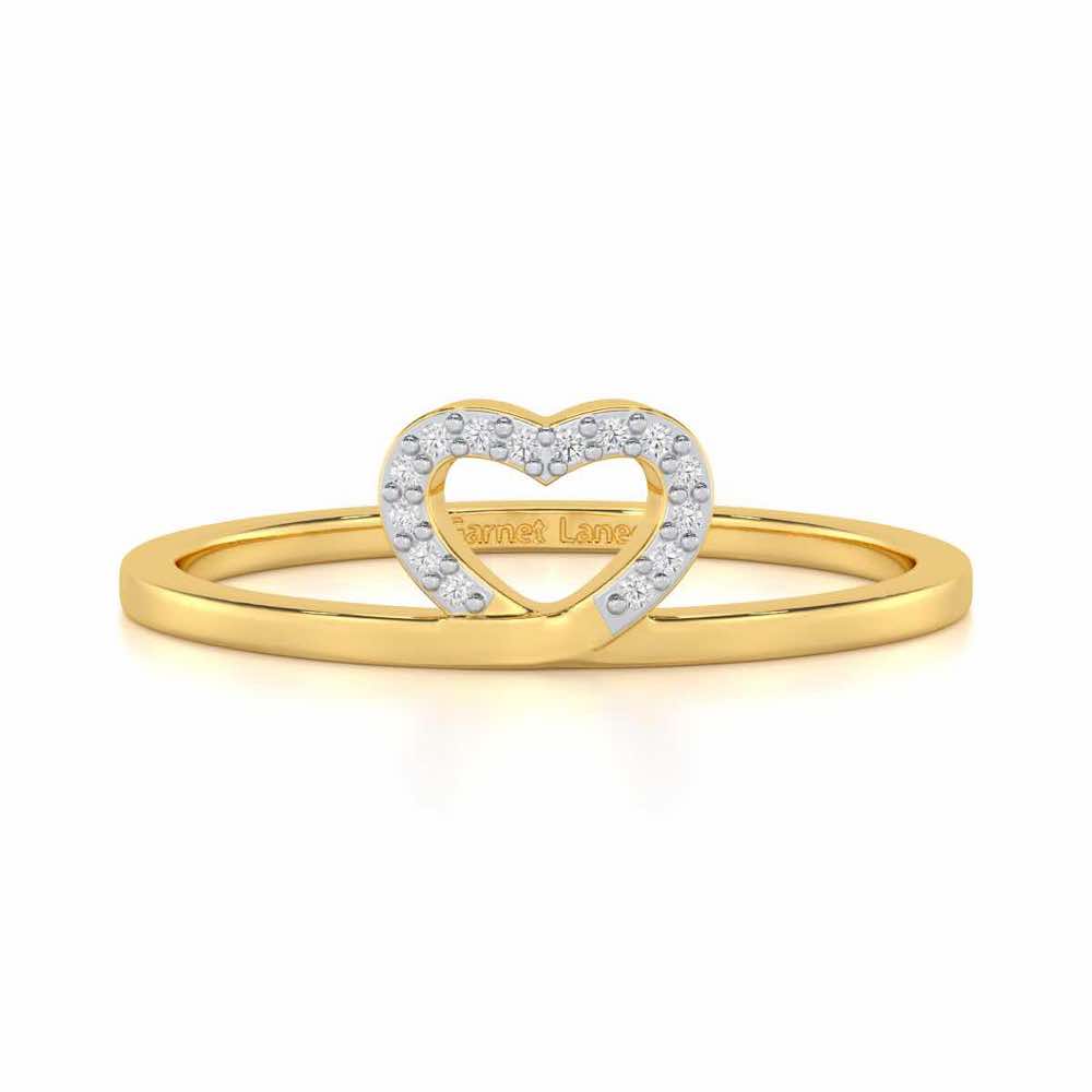 Royal Romance Silver Ring - Yellow Gold - Image 4