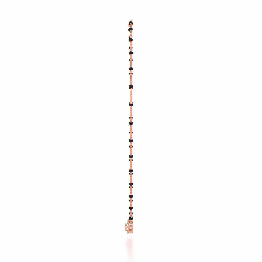 Saathi Silver Mangalsutra - Rose Gold - Image 4