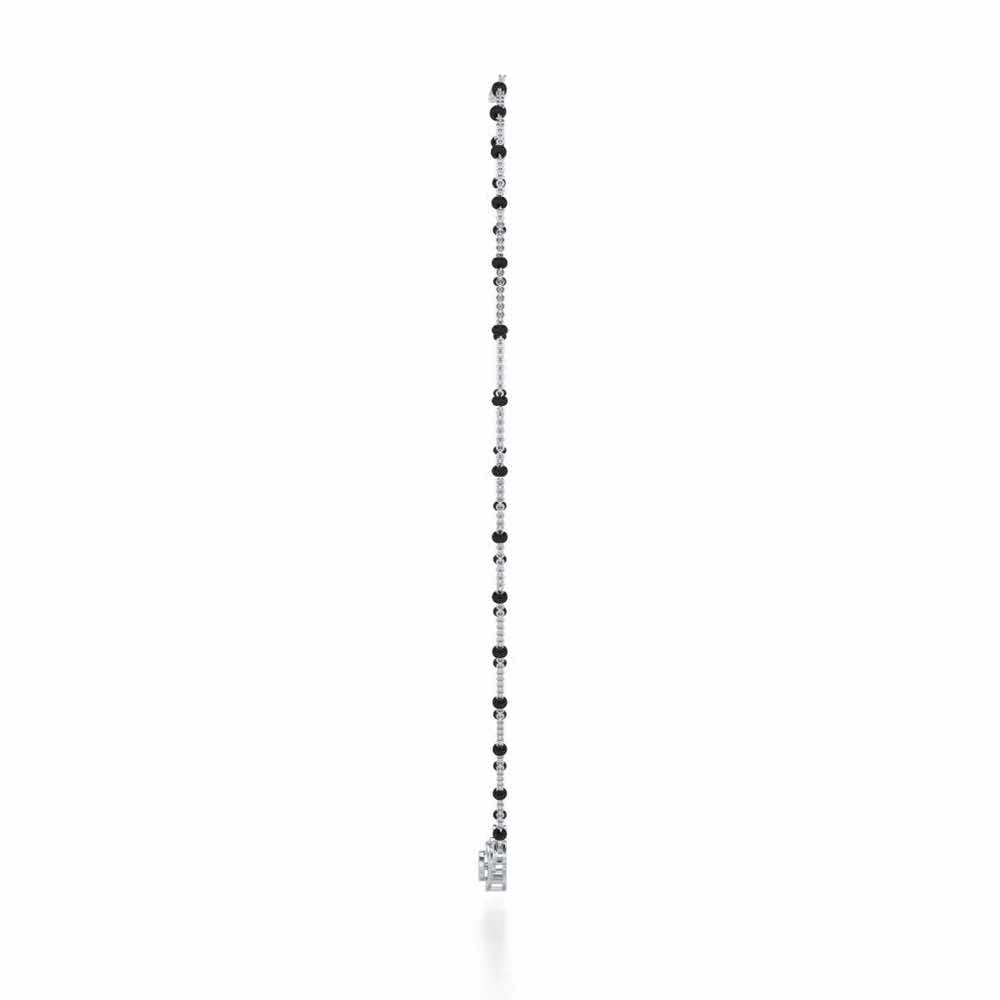 Saathi Silver Mangalsutra - White Gold - Image 4
