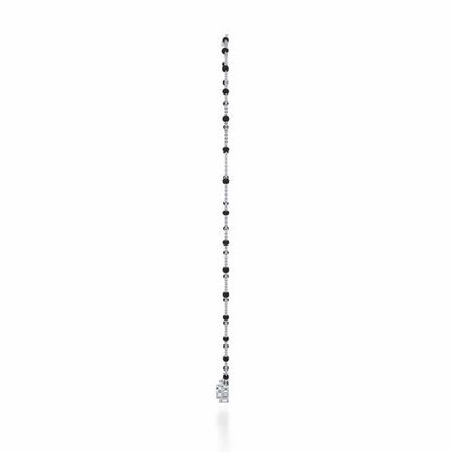 Saathi Silver Mangalsutra - White Gold - Image 4