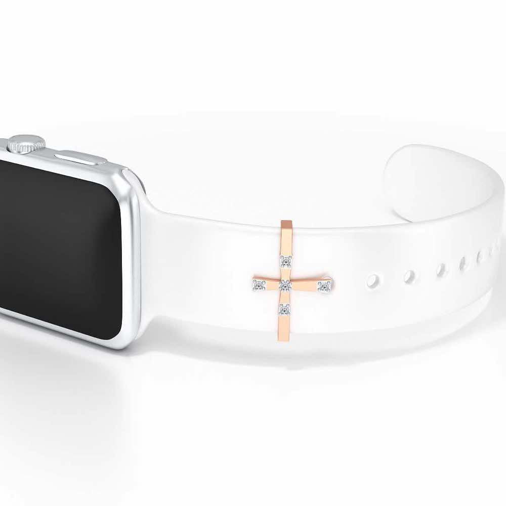 Sacred Silver Watch Band - Rose Gold - Image 1