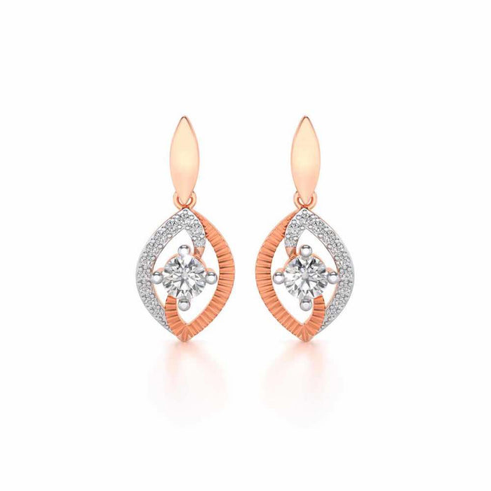 Sacred Earring Drops - Rose Gold - Image 1
