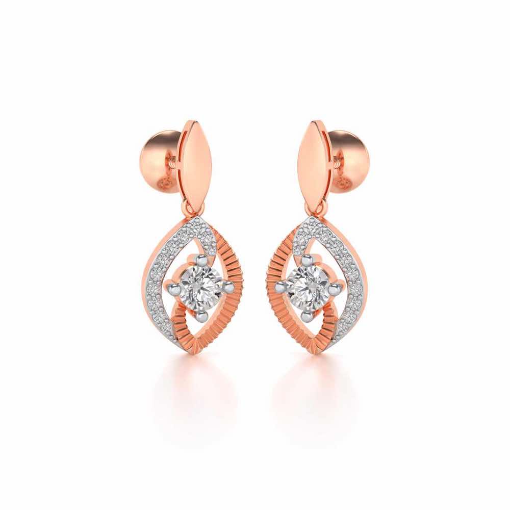 Sacred Earring Drops - Rose Gold - Image 2