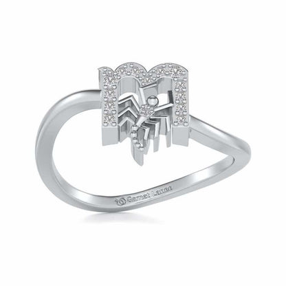 Scorpion Silver Ring - White Gold - Image 2