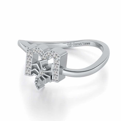 Scorpion Silver Ring - White Gold - Image 3