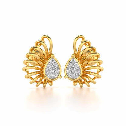 Seduisante Silver Studs - Yellow Gold - Image 1