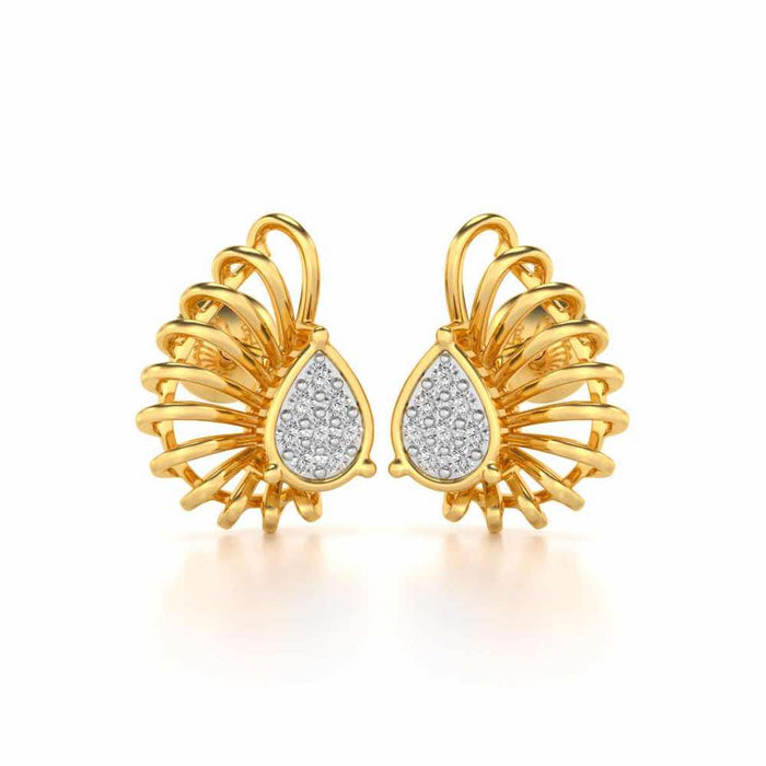 Seduisante Silver Studs - Yellow Gold - Image 1