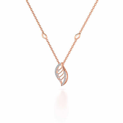 Seed Shine Silver Pendant - Rose Gold - Image 3