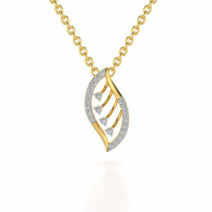 Seed Shine Silver Pendant - Yellow Gold - Image 1