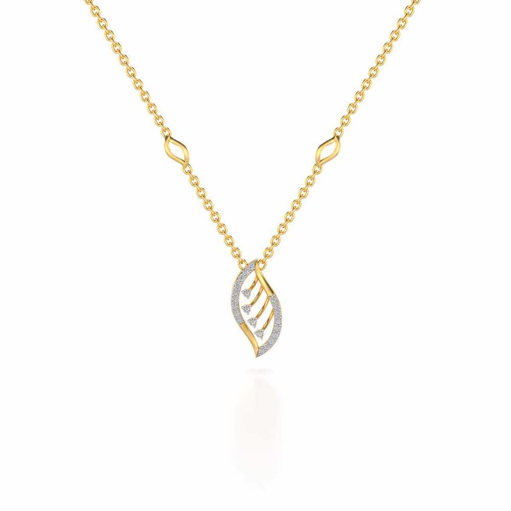 Seed Shine Silver Pendant - Yellow Gold - Image 2