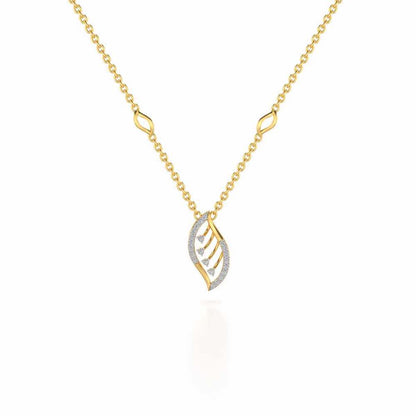 Seed Shine Silver Pendant - Yellow Gold - Image 2