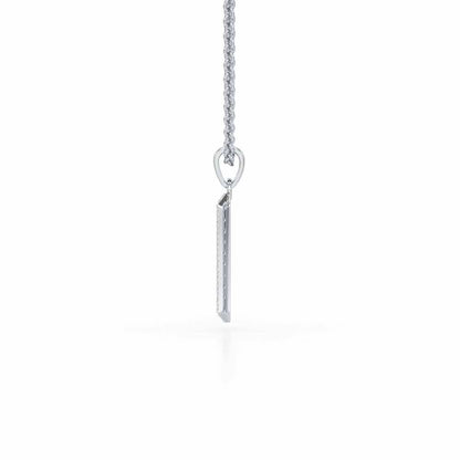 Sheen Desire Silver Pendant - White Gold - Image 4