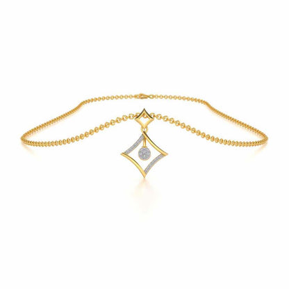 Shine Far Silver Pendant - Yellow Gold - Image 3
