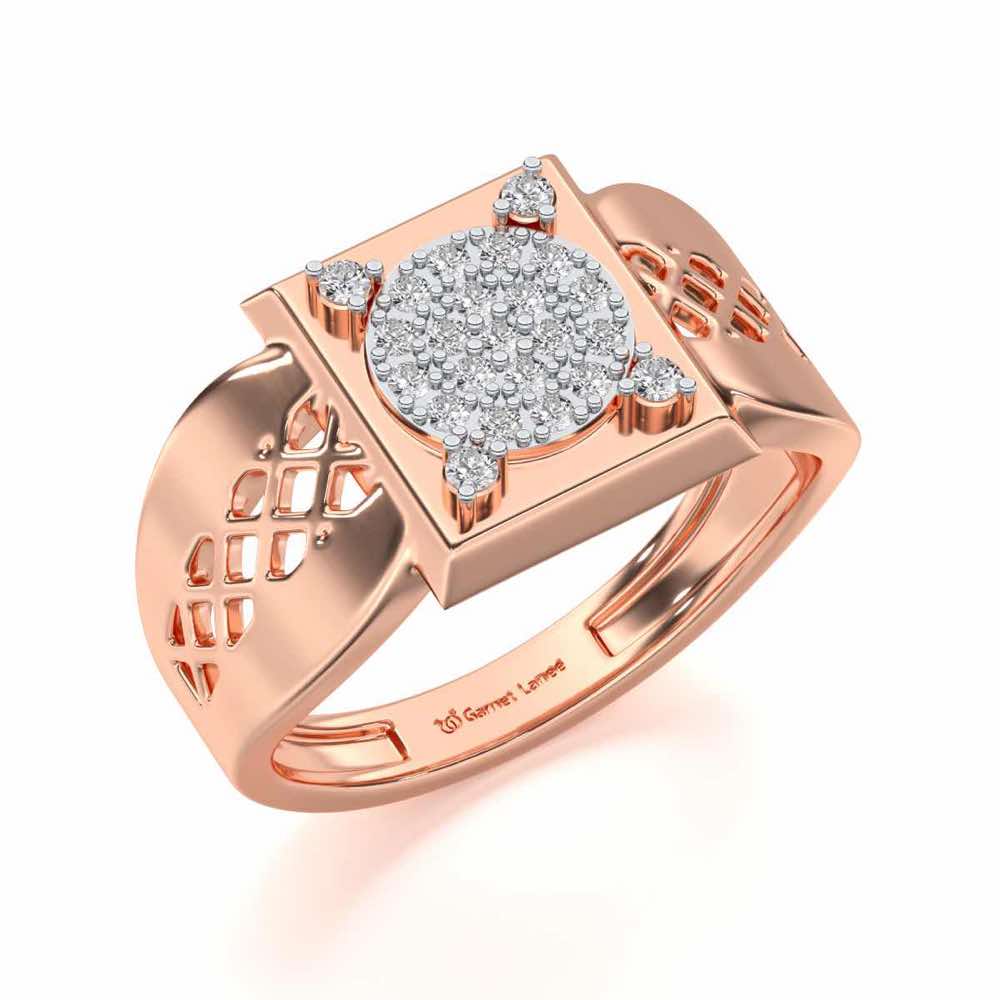 Shiny Cohort Silver Ring For Men