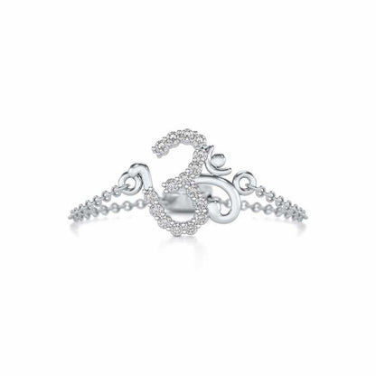 Shiv Adjustable Silver Ring - White Gold - Image 4